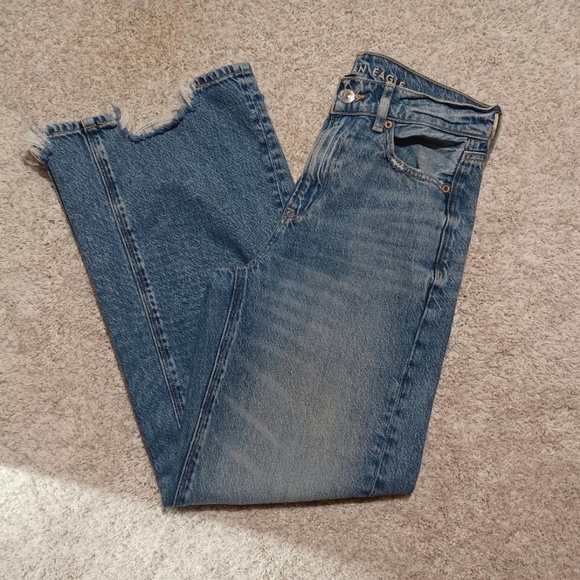 AE Dreamy Drape Super High-Rise Baggy Wide Leg Jeans*NO OFFERS - Picture 4 of 9